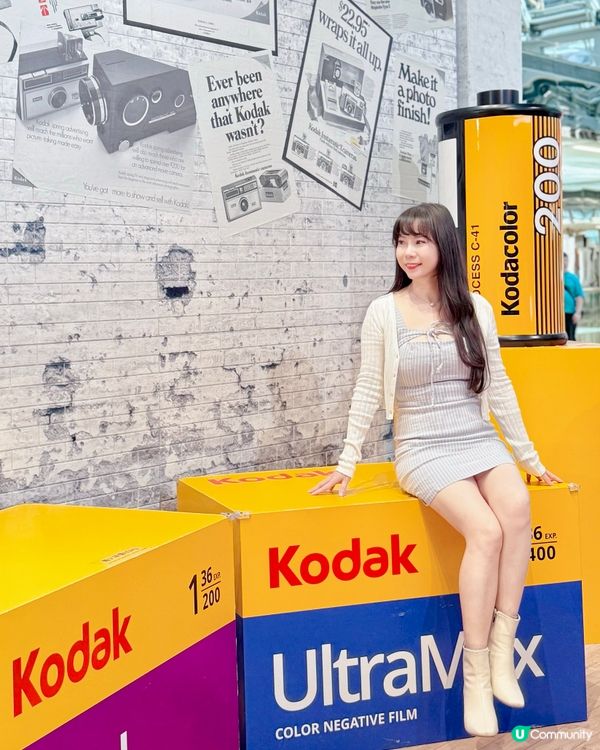 📸Y2K 復古風柯達相機場景😝 隨便拍拍也很不錯~