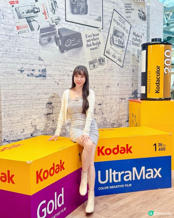 📸Y2K 復古風柯達相機場景😝 隨便拍拍也很不錯~