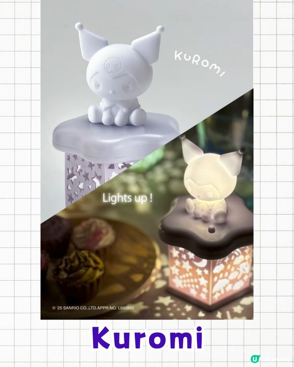 日本Daiso推出爆紅Sanrio小夜燈💡6款人氣角色/只需$29😍粉絲瘋搶❗