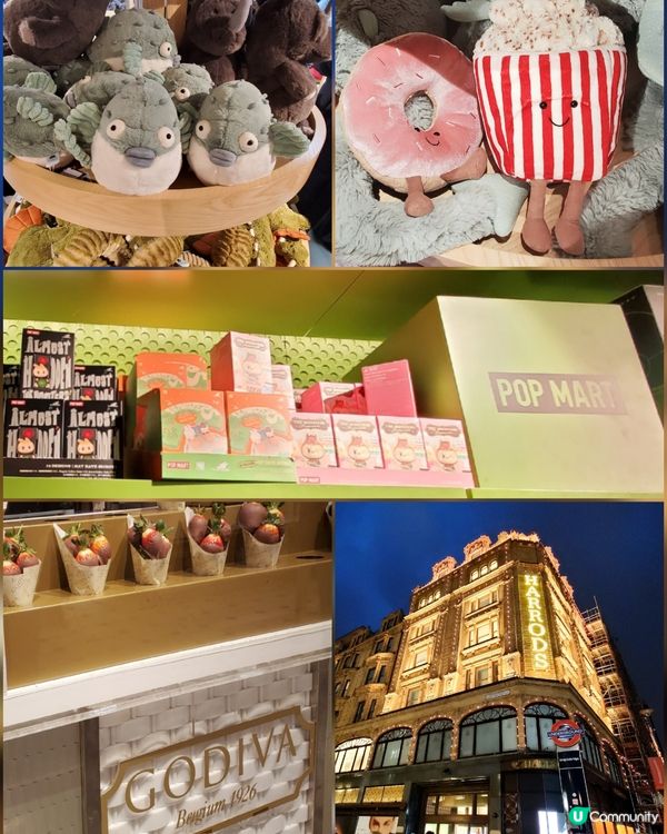 JellyCat, Pop Mart🇬🇧Harrods