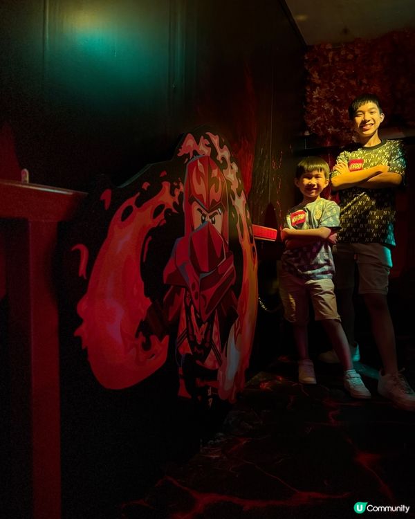 全港首個LEGO NINJAGO忍者試煉密室