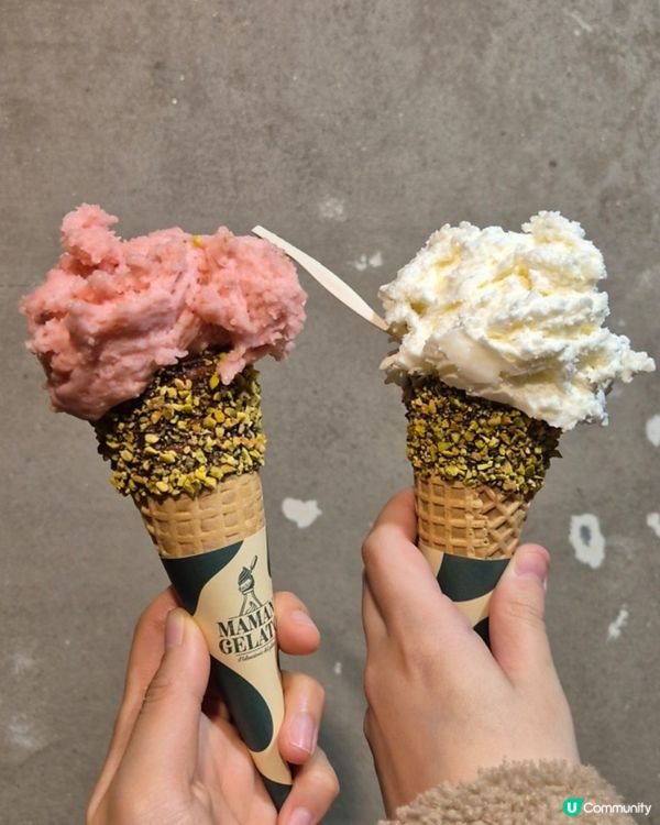 🇰🇷聖水洞超人氣 Gelato💯👍🏻必食開心果+士多啤梨雪葩‼️