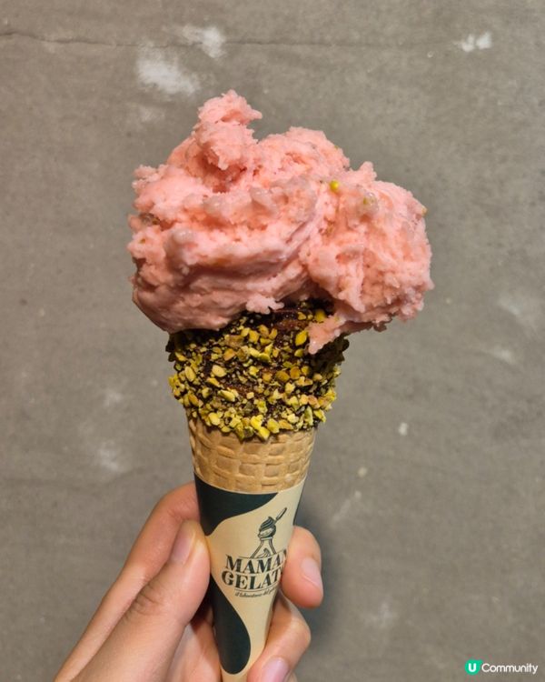 🇰🇷聖水洞超人氣 Gelato💯👍🏻必食開心果+士多啤梨雪葩‼️
