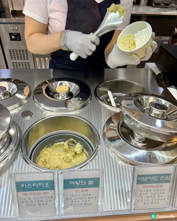 🇰🇷明洞行街發現嘅手工雪糕店！Essere Gelato！