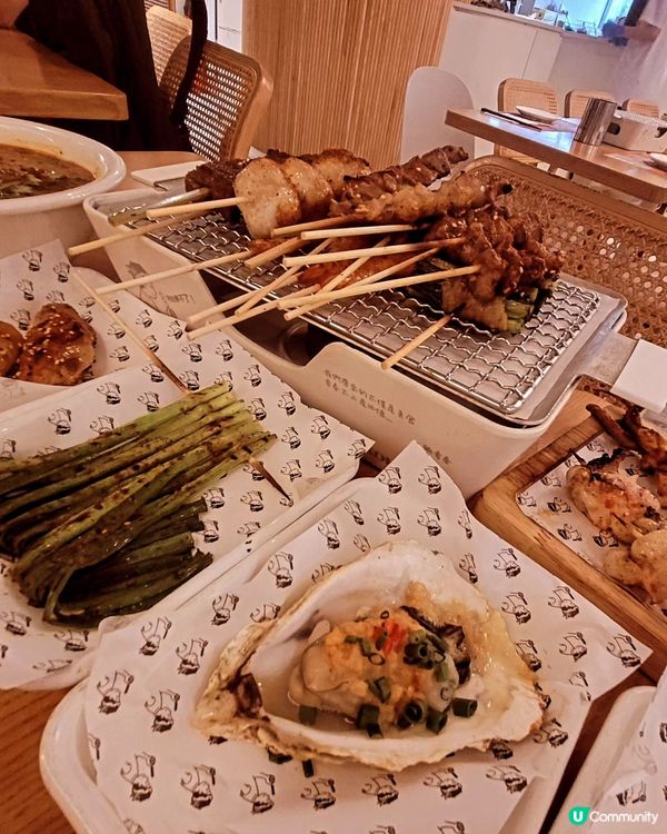 將軍澳燒烤天堂🔥 食材新鮮，雞肉無激素，小朋友都安心食😋