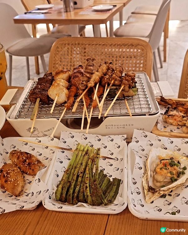 將軍澳燒烤天堂🔥 食材新鮮，雞肉無激素，小朋友都安心食😋