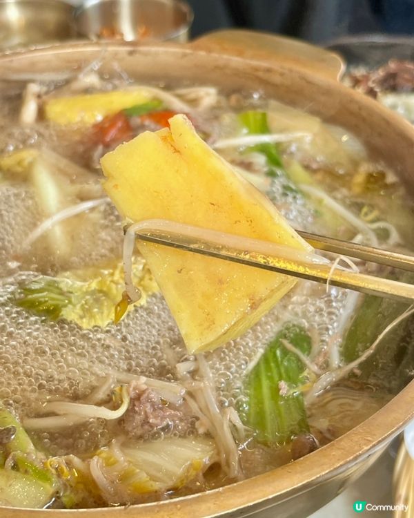 🇰🇷龍山超好食嘅Shabu Shabu！「黑白大廚」廚師