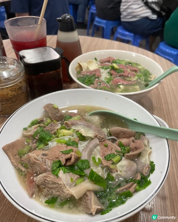 西環潮州粉麵🍜  勁好味😋