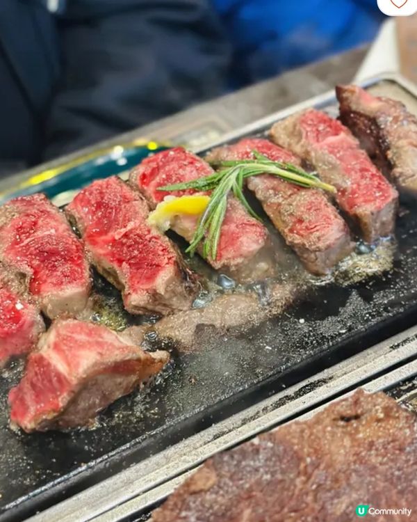 《荃灣·超厚鵝肝石燒牛》🥩超大塊鵝肝石燒牛扒 🥩