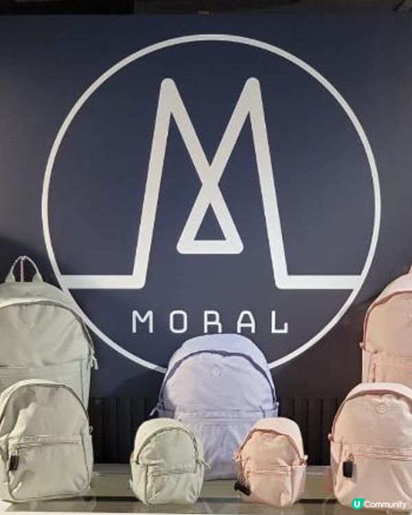 🎒《MORAL小背包》免費拎🎒