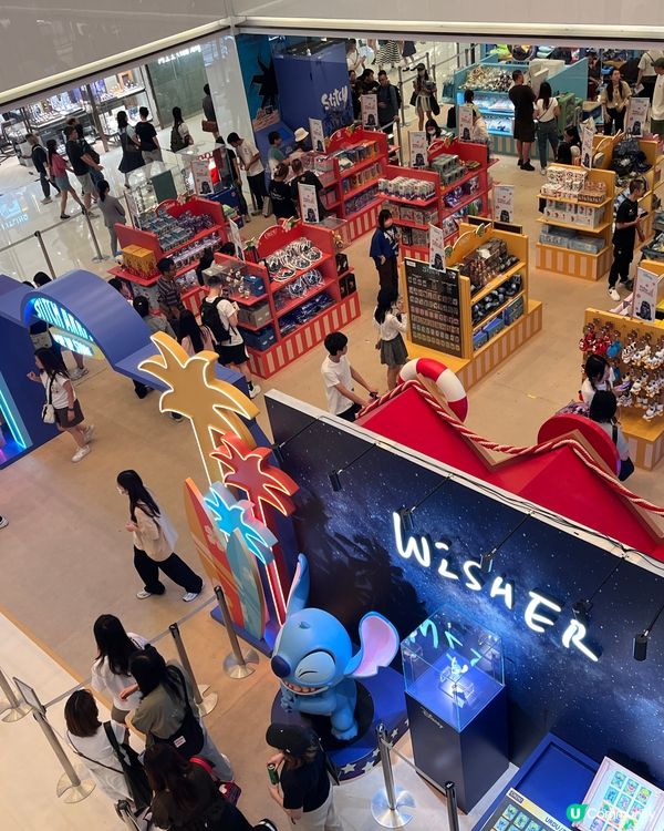 史迪仔現身海港城！🤩