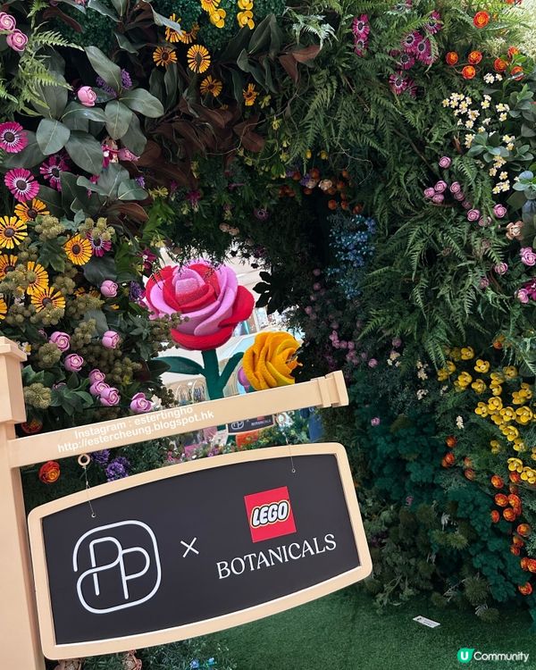 首個樂高植物園 🌷 Where Bricks Bloom