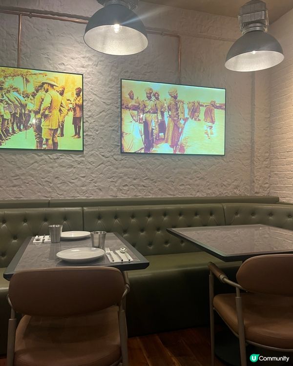 英式印度fusion 🍛  平台廣場新餐廳！