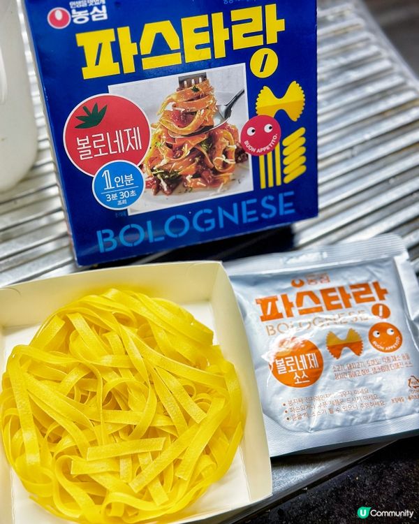 韓國農心即食懶人包🇰🇷3分鐘整出餐廳級闊條麵❤️‍🔥