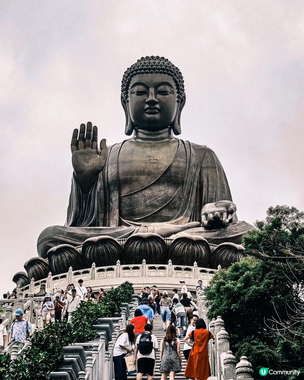 大嶼山天壇大佛朝聖🙏，洗滌心靈！