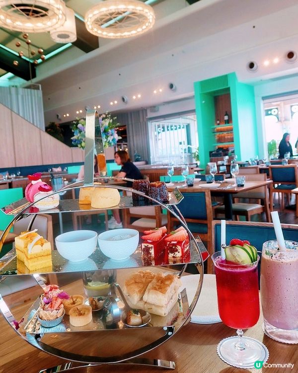 天星碼頭環海景嘆下午茶 🌅  $498/兩位，打卡必備！