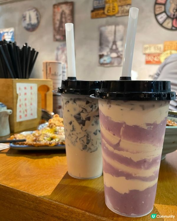 足料台式 . 大推香芋奶茶