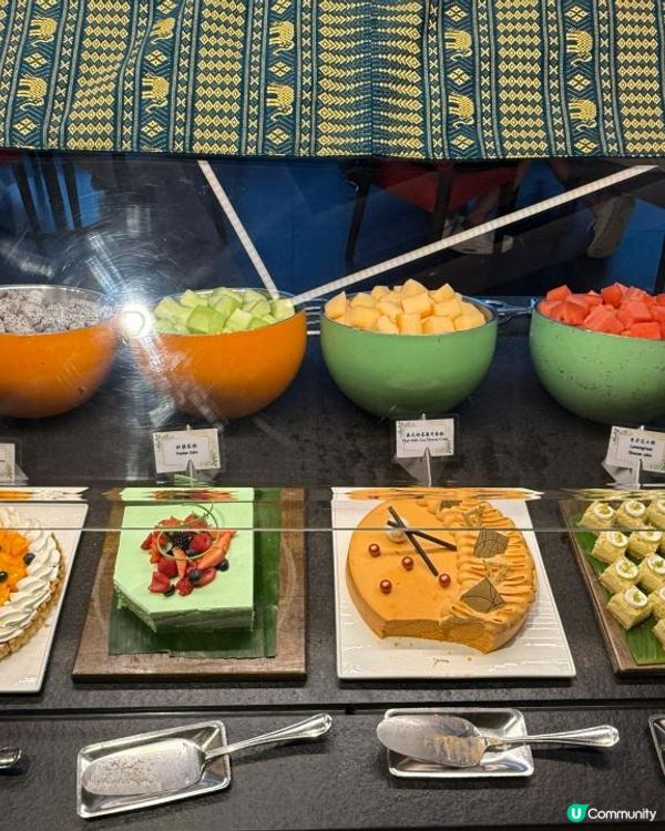 好掛住泰國啊 呢個自助晚餐啱哂