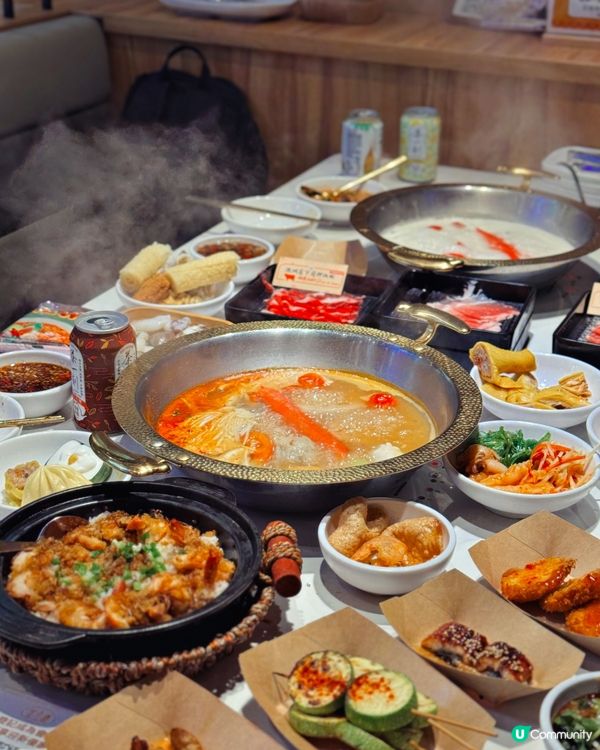 新鮮即撈鮑魚海蝦邊爐放題🍲