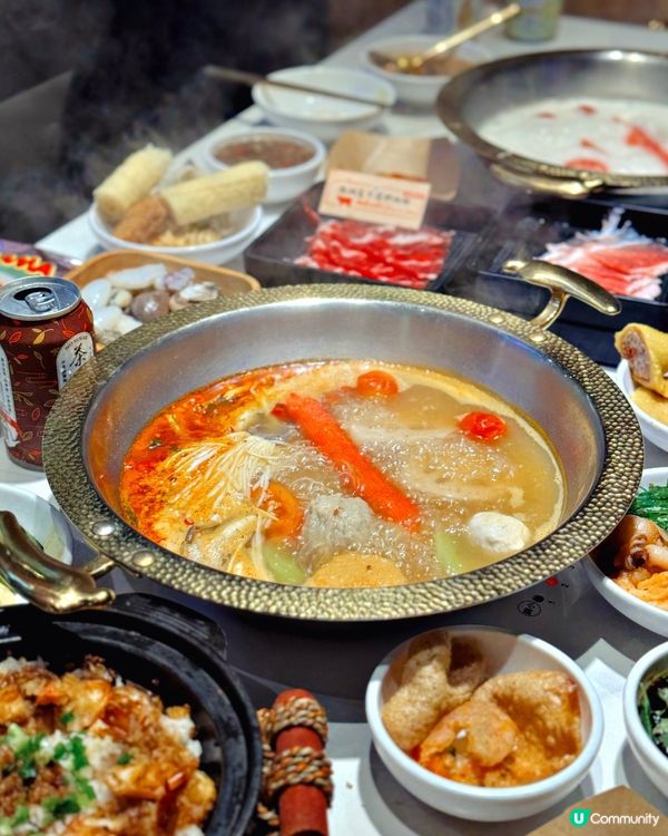 新鮮即撈鮑魚海蝦邊爐放題🍲