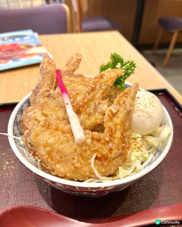 丼上的甜蜜炸雞