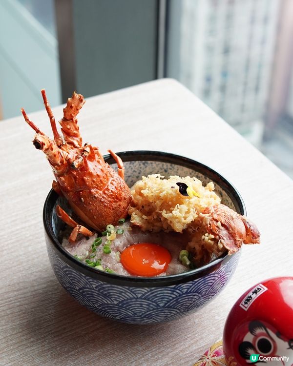 走入旺角達摩世界⛩️，品嚐邪惡達摩天丼🦞