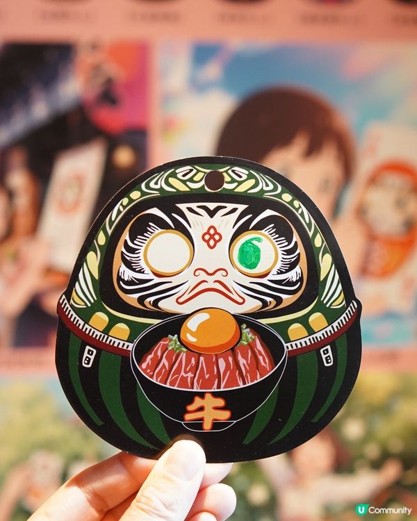 走入旺角達摩世界⛩️，品嚐邪惡達摩天丼🦞