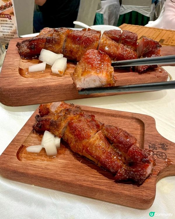 📣必食推介⁉️黑松露玻璃燒鵝👑 皮脆肉嫩😋