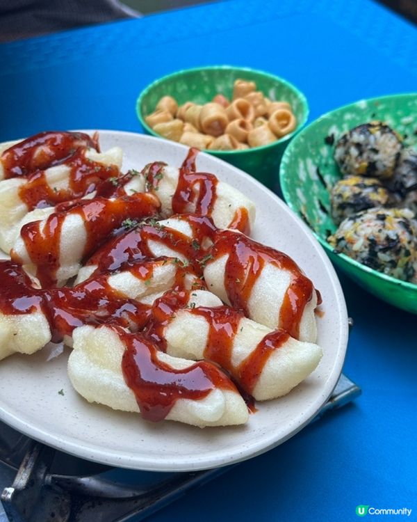 🇰🇷弘大必試炸年糕＋麻辣雞煲年糕鍋！