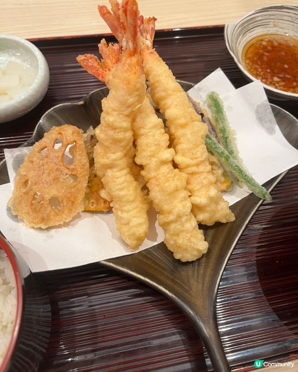 旺角天婦羅店😋  環境舒適，炸物一流！