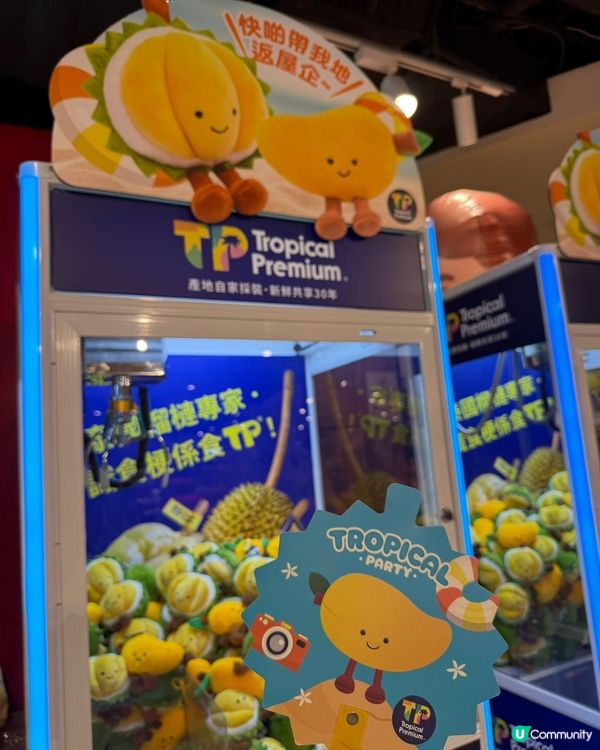 【限時搶】夾TP榴槤同芒果公仔夾唔到!?機會黎啦飛雲！🤟