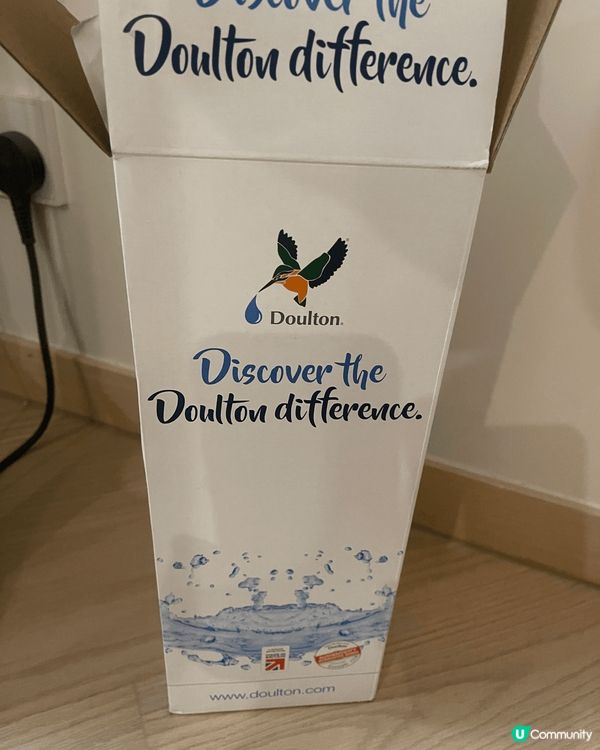 Doulton 道爾頓座枱濾水器,近年食品安全都成為大家關注...