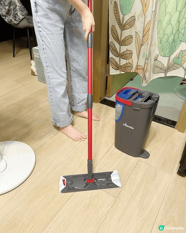 最近用緊 Vileda 微力達 - 潔淨平板拖套