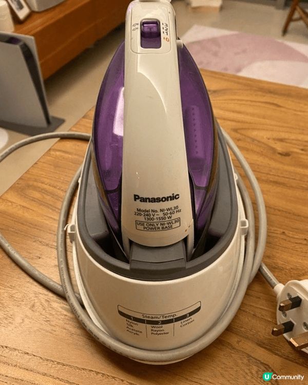 我心目中的家居好物是「無線手提蒸汽熨斗」。熨斗就像HIZER...