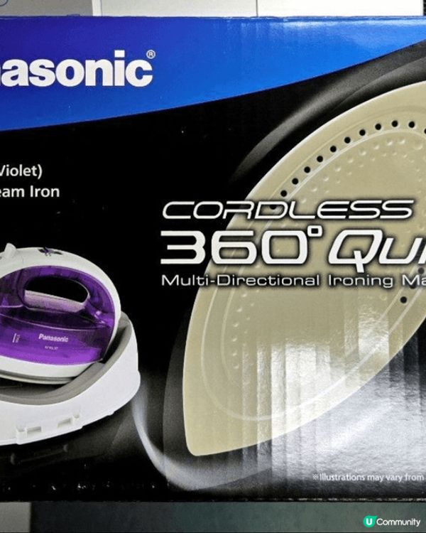 我心目中的家居好物是「無線手提蒸汽熨斗」。熨斗就像HIZER...