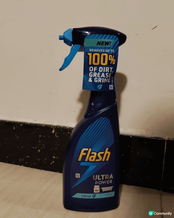我嘅清潔必備三寶是滴露萬用消毒噴劑，滴露地板清潔劑及Flas...