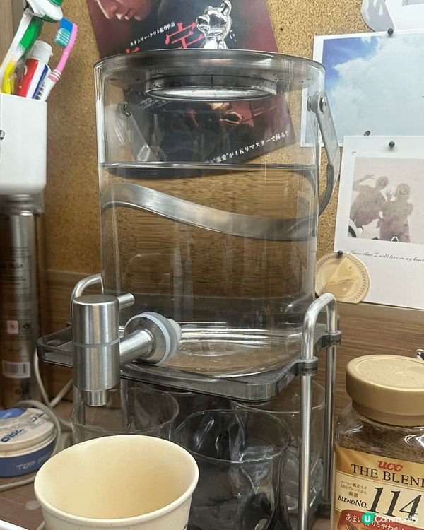 宿舍用的儲水桶非常方便，出水快，儲水量大，不用每次來回盛水。...