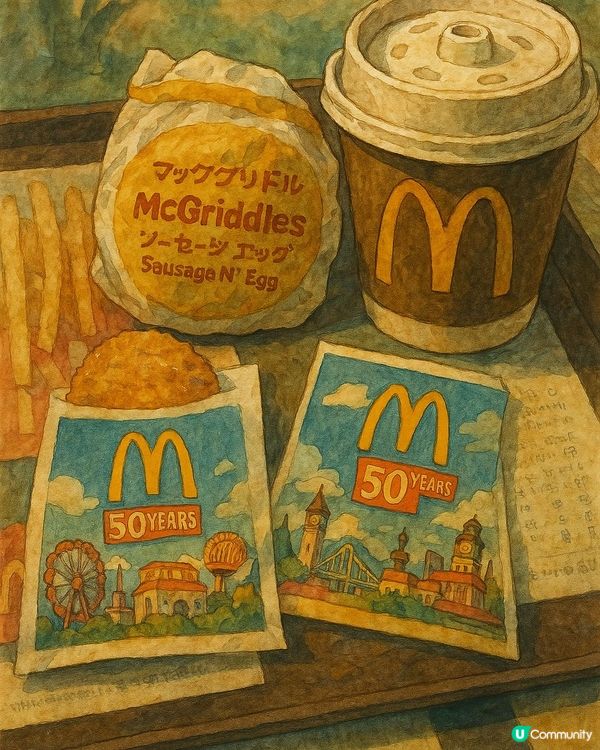 Mc Griddles麥當勞🍔流影一吓