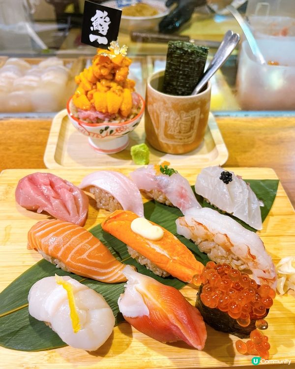 成座山咁大嘅海膽😍