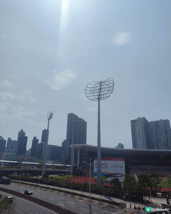 啟德體育園附近真係好靓！行到都吾舍得走！😍  #踢走肌肉酸痛...