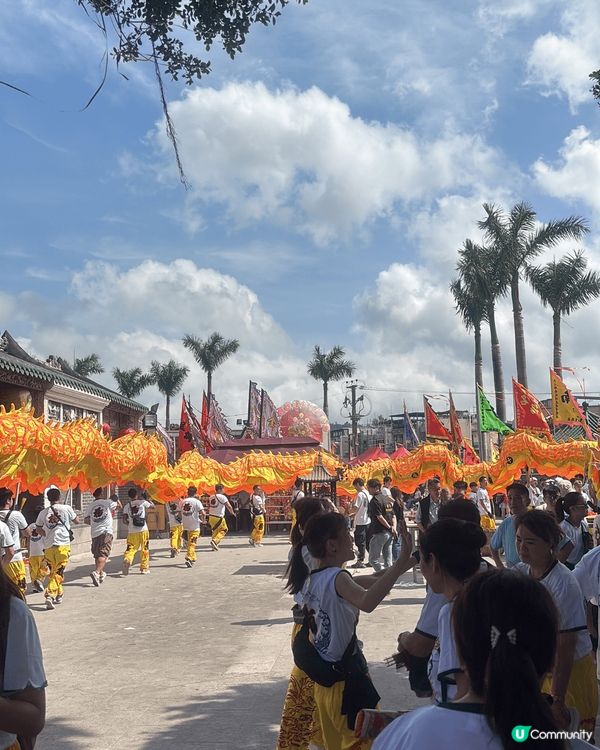 今個月係元朗天后寶誕大日子，梗係要入去湊吓熱鬧啦，好天又好玩...