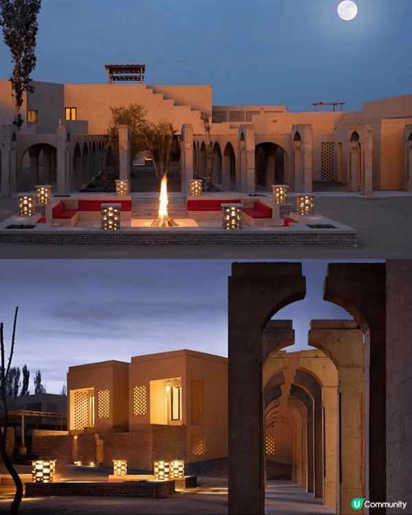 大西北浪漫爆燈！🏜️ 瞓入風景入面！😍 酒店推介！