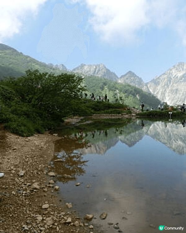 長野縣八方池四季分明，冬天是滑雪勝地，秋天則滿山紅葉，在初夏...