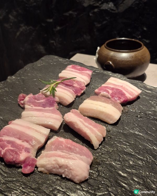 旺角新開 ｜ 韓國叔叔主理 ｜岩洞原塊石板韓燒 