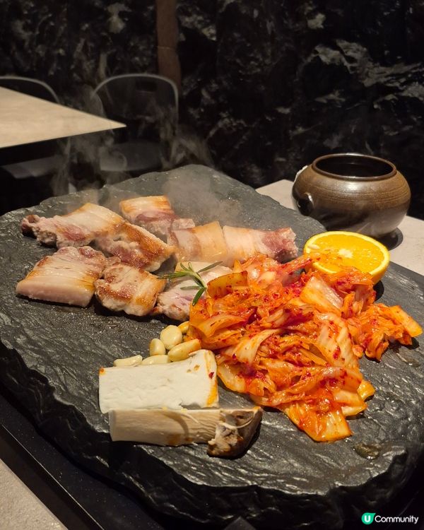 旺角新開 ｜ 韓國叔叔主理 ｜岩洞原塊石板韓燒 