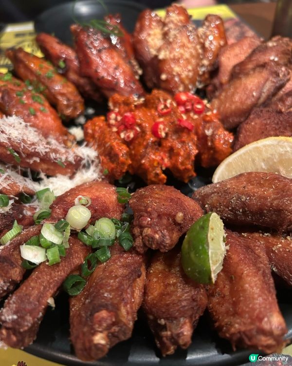 中環Wingman雞翼放題🐔🔥雞翼控天堂😍任食10款口味