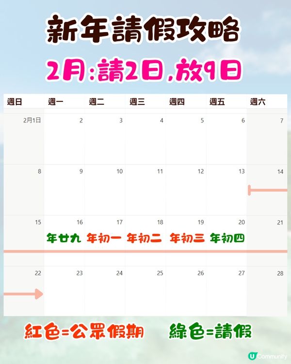2026公眾假期請假攻略✈️復活節可請3放10/聖誕節最長砌到16日假⁉️