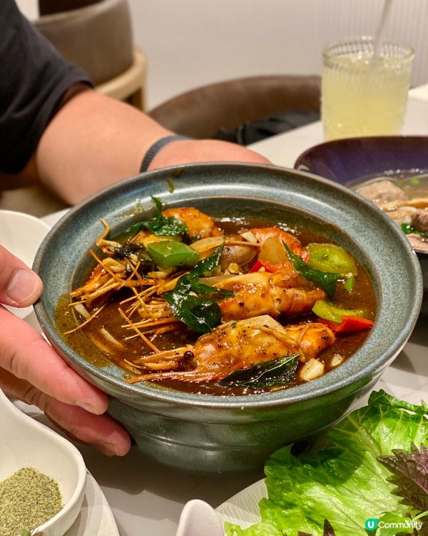 ✨深圳🇨🇳-⚠️💬這道越南烤魚你敢挑戰嗎⁉️ 💢大頭蝦竟..📍美奈小館