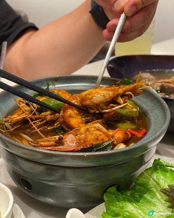 ✨深圳🇨🇳-⚠️💬這道越南烤魚你敢挑戰嗎⁉️ 💢大頭蝦竟..📍美奈小館