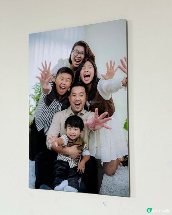 劉家相片牆升級🤩 鋁板相超靚！